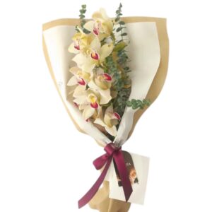 Bouquet de orquídeas cimbidium