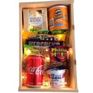 Caja sorpresa con luz