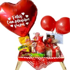 Desayuno variado con snacks