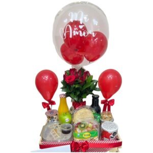Desayuno sorpresa especial con rosas
