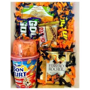 Caja de snacks para halloween