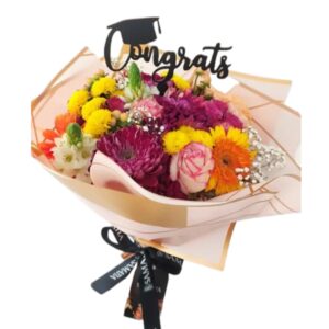Bouquet tropical para grado