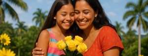 flores-amarillas-dia-de-la-primavera-celebracion-en-familia