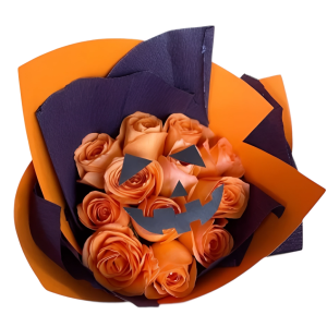 Bouquet de rosas de Halloween