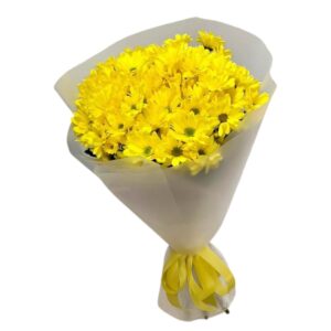Margaritas Amarillas en bouquet